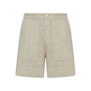 Transit Women Wide-Leg Linen Shorts